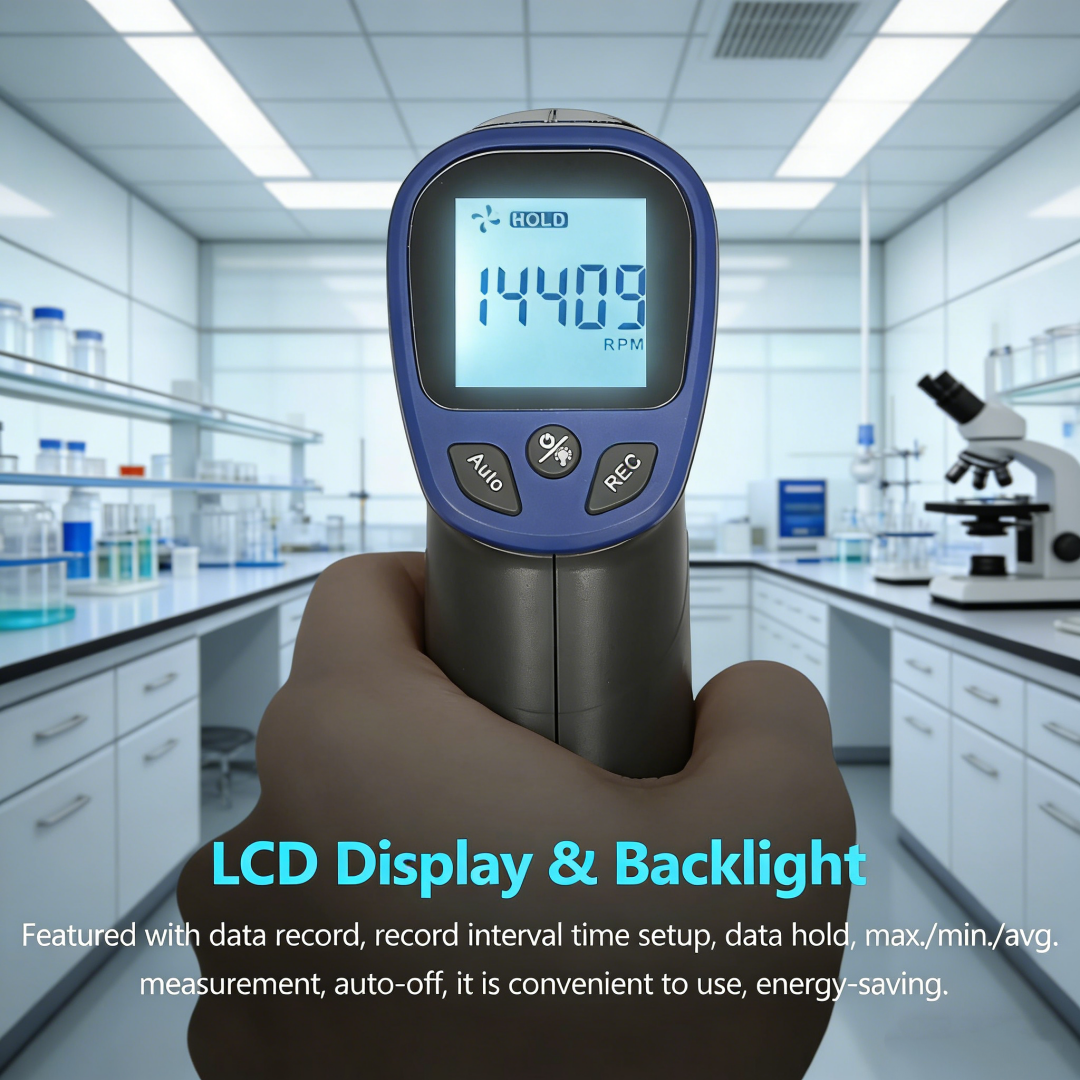 Industrial Laser Tachometer - DT-6685 Non Contact Infrared Lasers Tachometer,