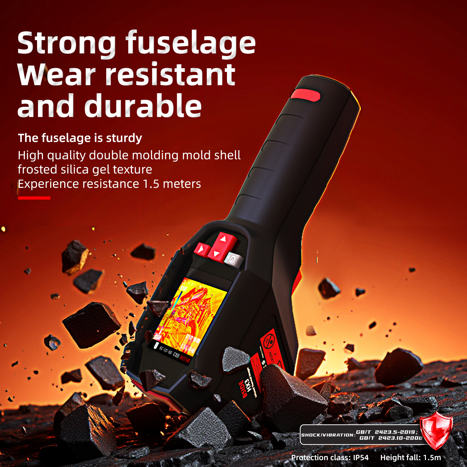Industrial Handheld Laser - BSIDE Thermal Imaging Camera 240x240 IR