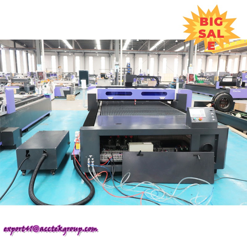 Fiber Laser Cutting Machine - AccTek Metal And Non-metal Materials 1000W