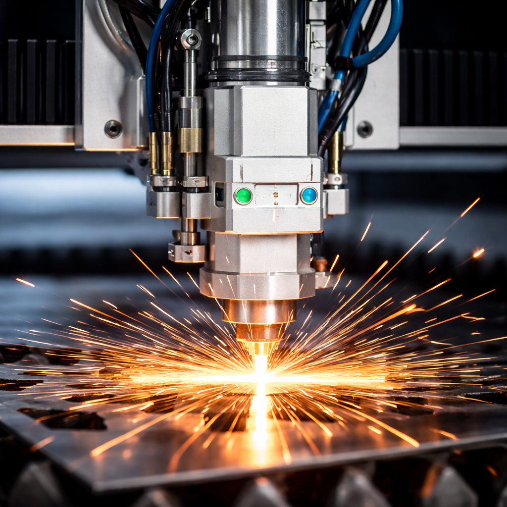 Fiber Laser Cutting Machine - 6kw 12kw Heavy Gantry Laser Cutting