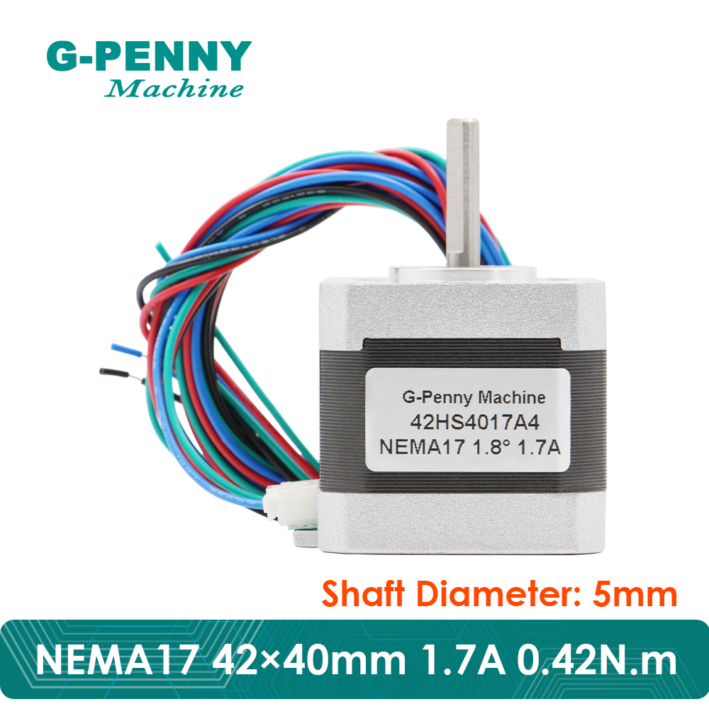 Cnc Router Machine - NEMA 17 cnc stepper motor 42x40mm