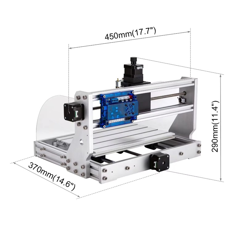 Cnc Router Machine - 3 Axis 3018 CNC Router 300X180X45mm