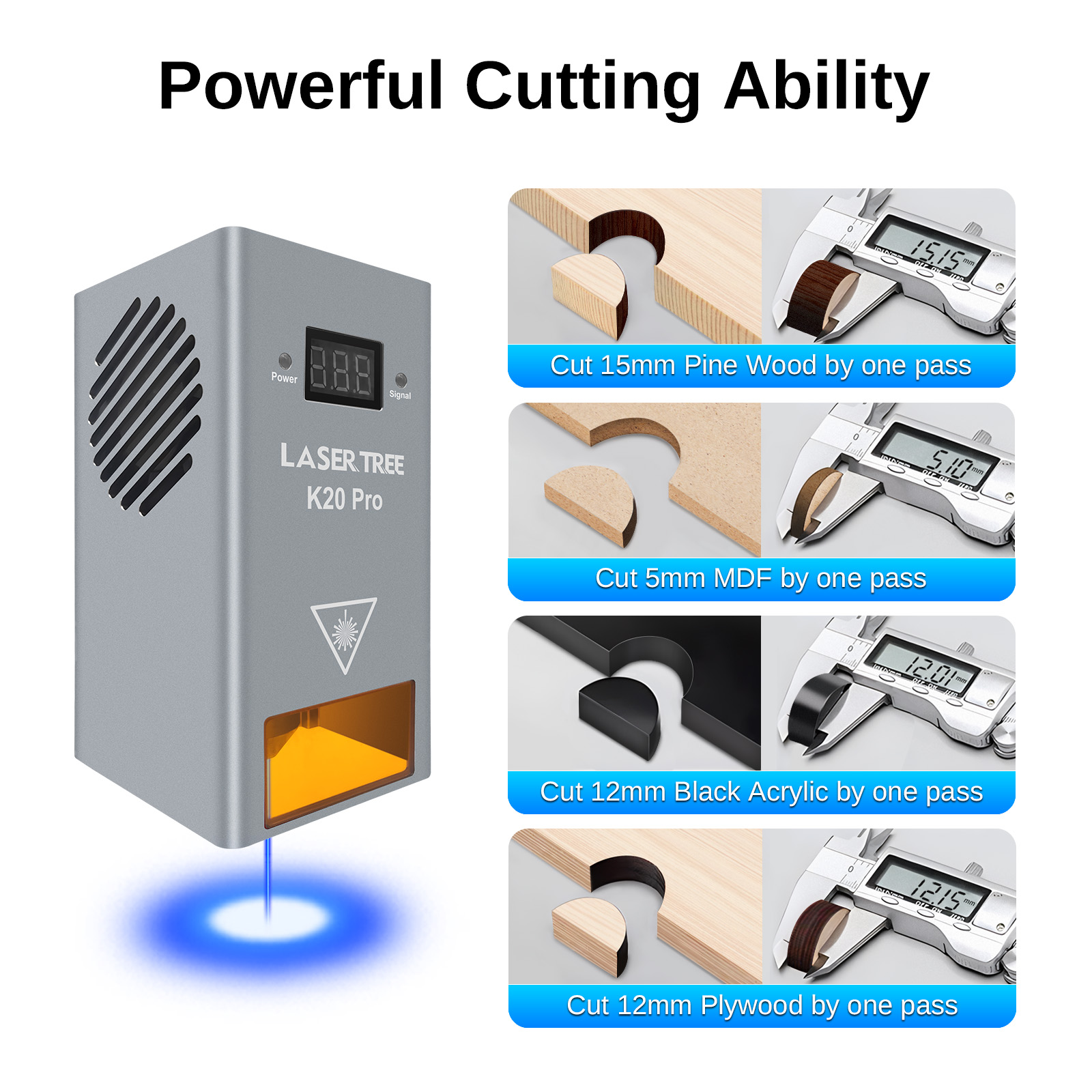 LASER TREE 10W 20W 30W 40W Opt - Industrial Laser Engraver avis et prix