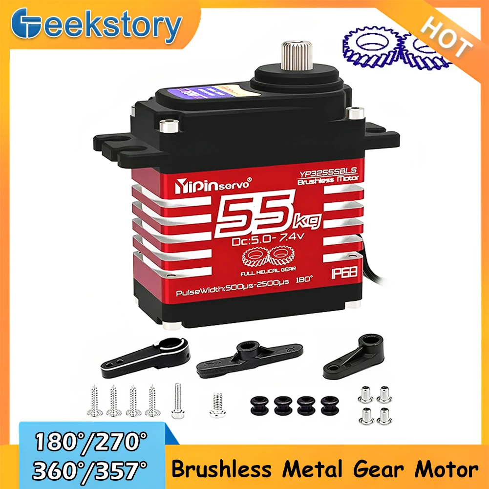 55kg Digital Servo 7.4V 180/27 - Servo Motor Cnc avis et prix