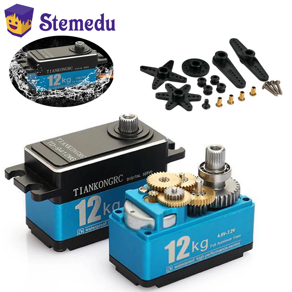 12KG TD-9412MG High Torque Ful - Servo Motor Cnc avis et prix