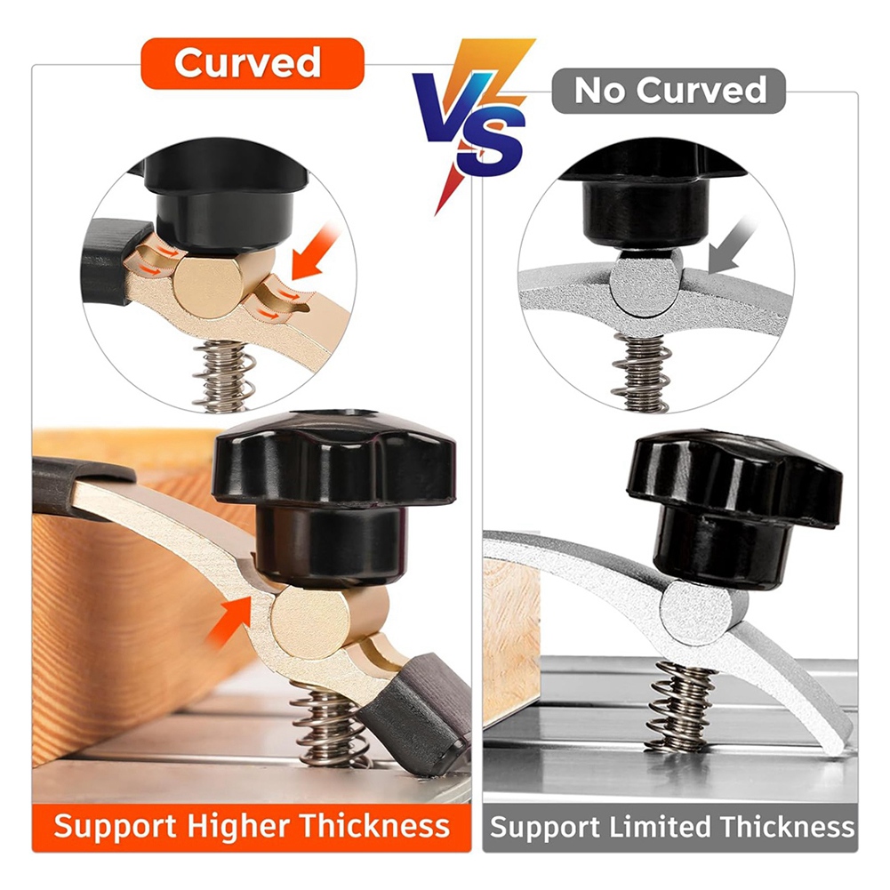 HJBW 2PCS Mini Hold Down Clamp - Cnc Router Machine avis et prix