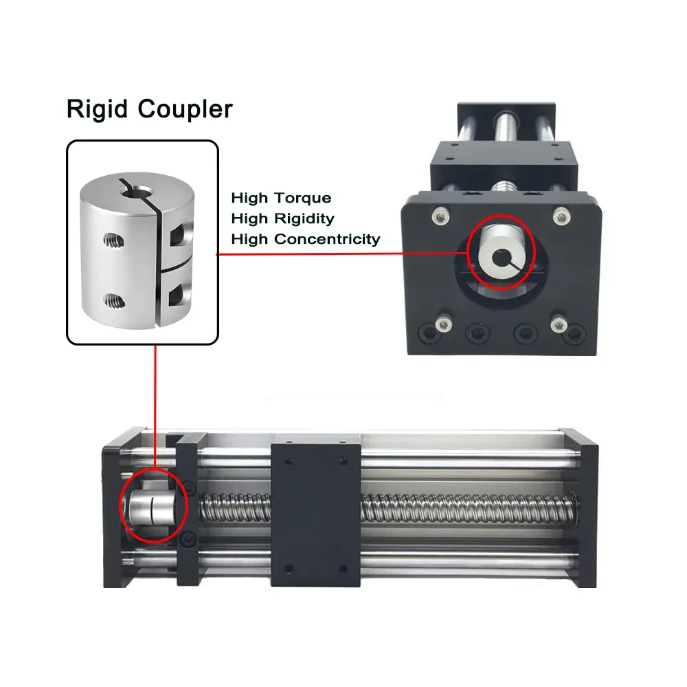 Rigid Coupling 25mm Length Mot - Servo Motor Cnc avis et prix