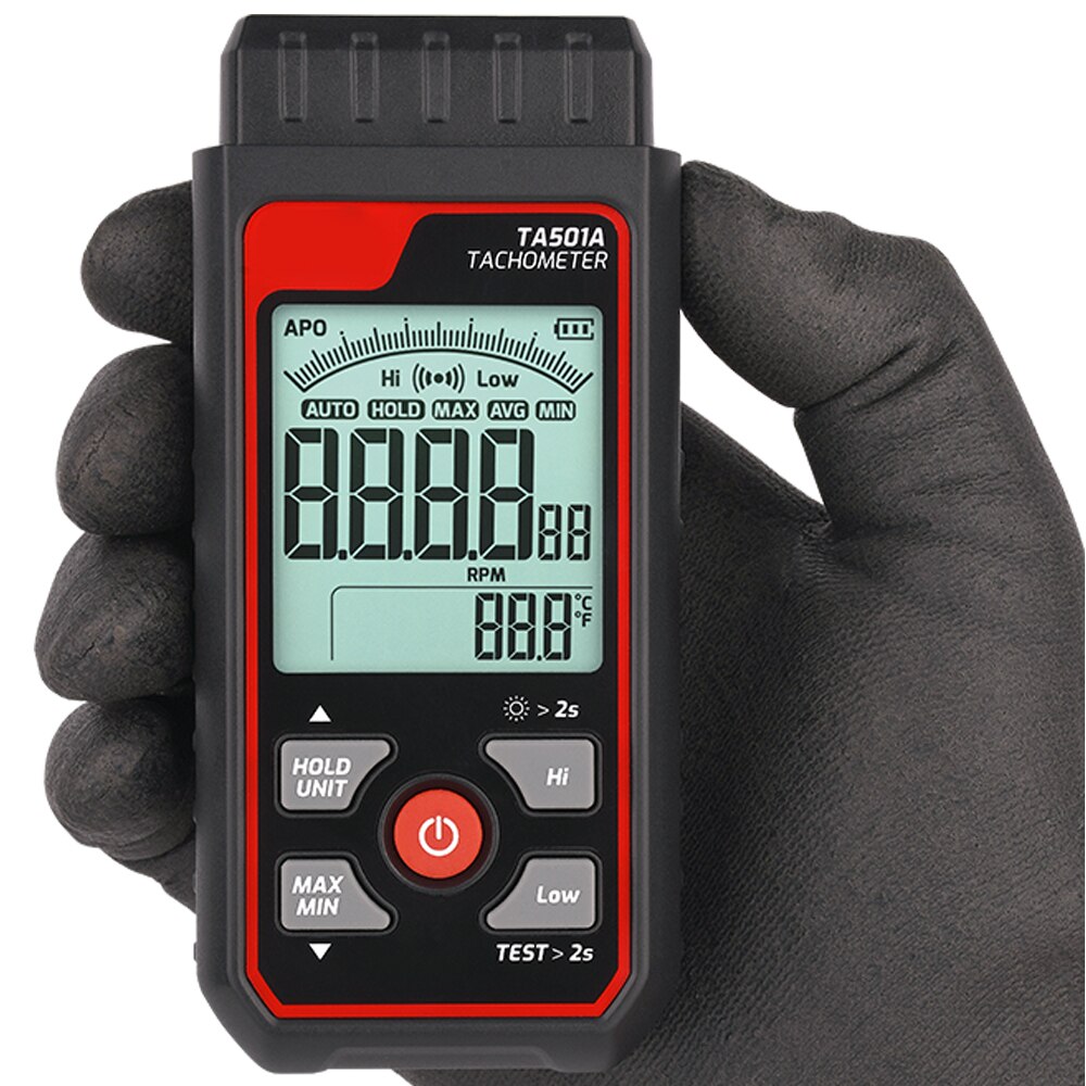 TA501A Laser Tachometer Up to  - Industrial Laser Tachometer avis et prix