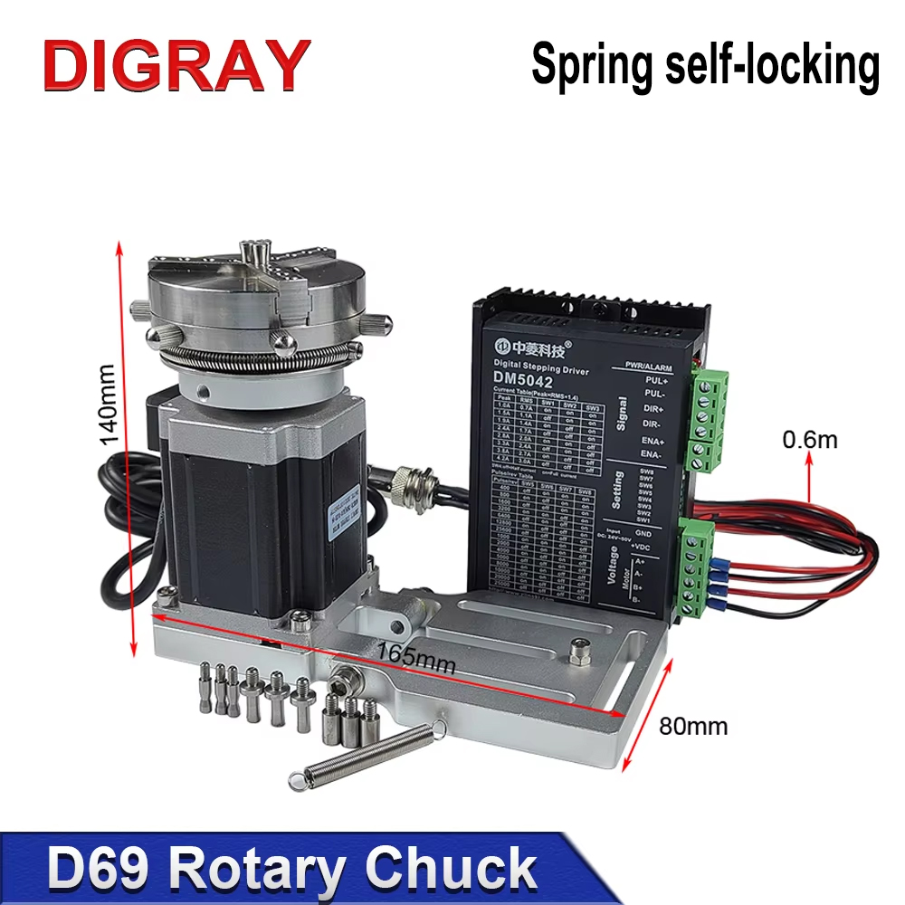 DIGRAY D69 CNC Router Laser Ma - Rotary Axis Laser Engraver avis et prix