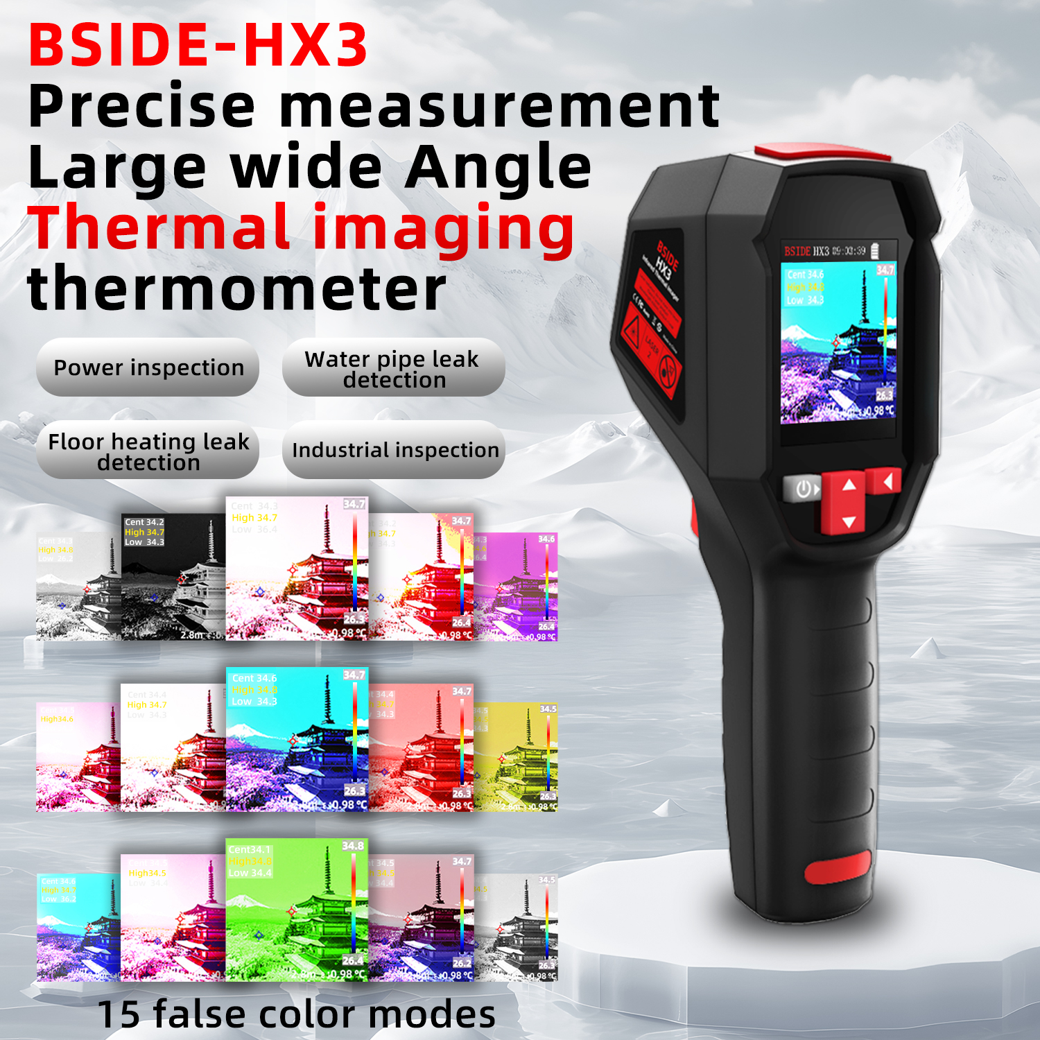 BSIDE Thermal Imaging Camera 2 - Industrial Handheld Laser avis et prix