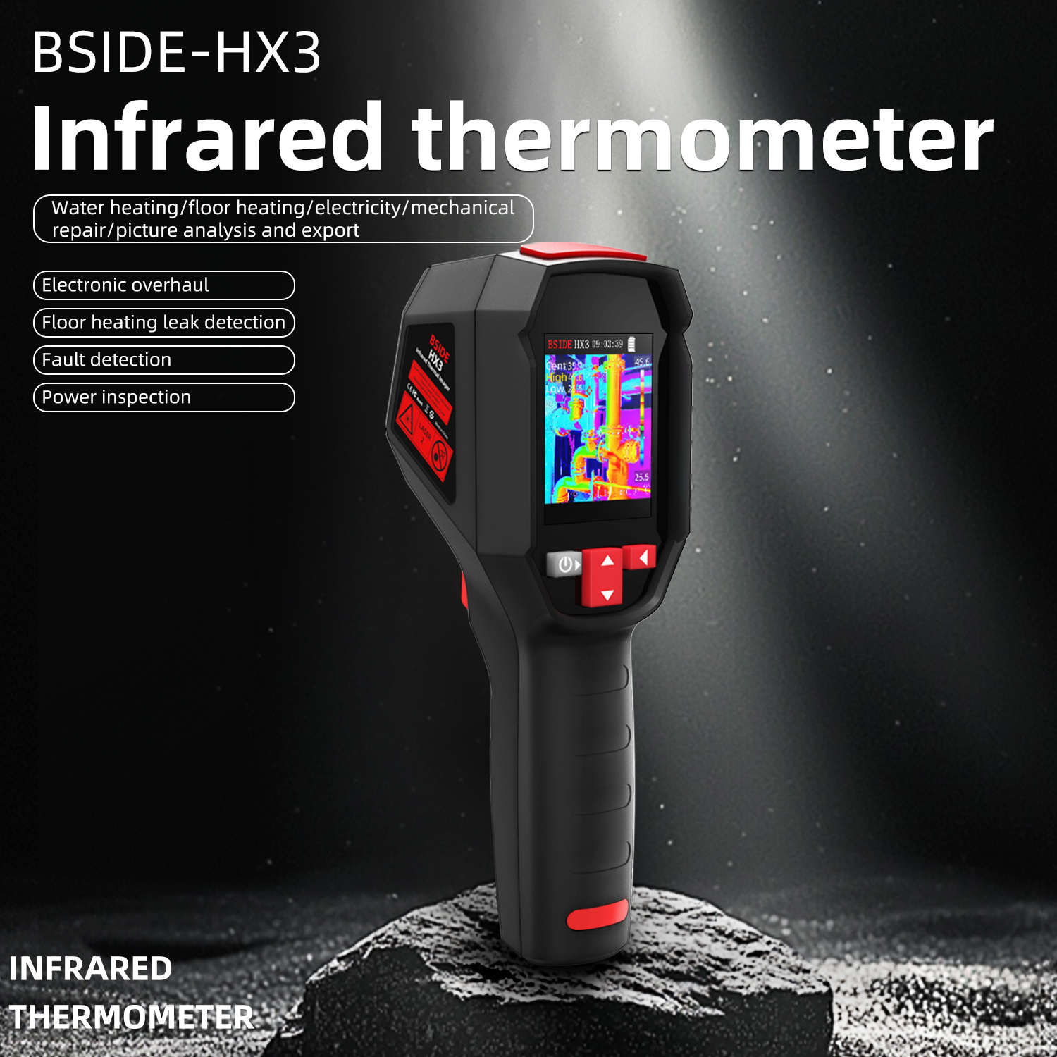 BSIDE Thermal Imaging Camera 2 - Industrial Handheld Laser avis et prix