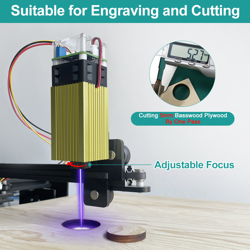 LASER TREE Laser Module 4W 5W  - Metal Laser Cutter Head avis et prix