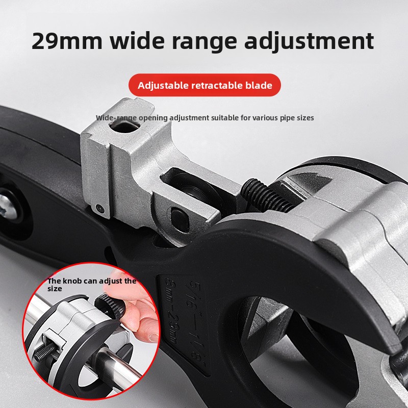 Ratchet Pipe Cutter 8-29mm Adj - Laser Tube Replacement avis et prix