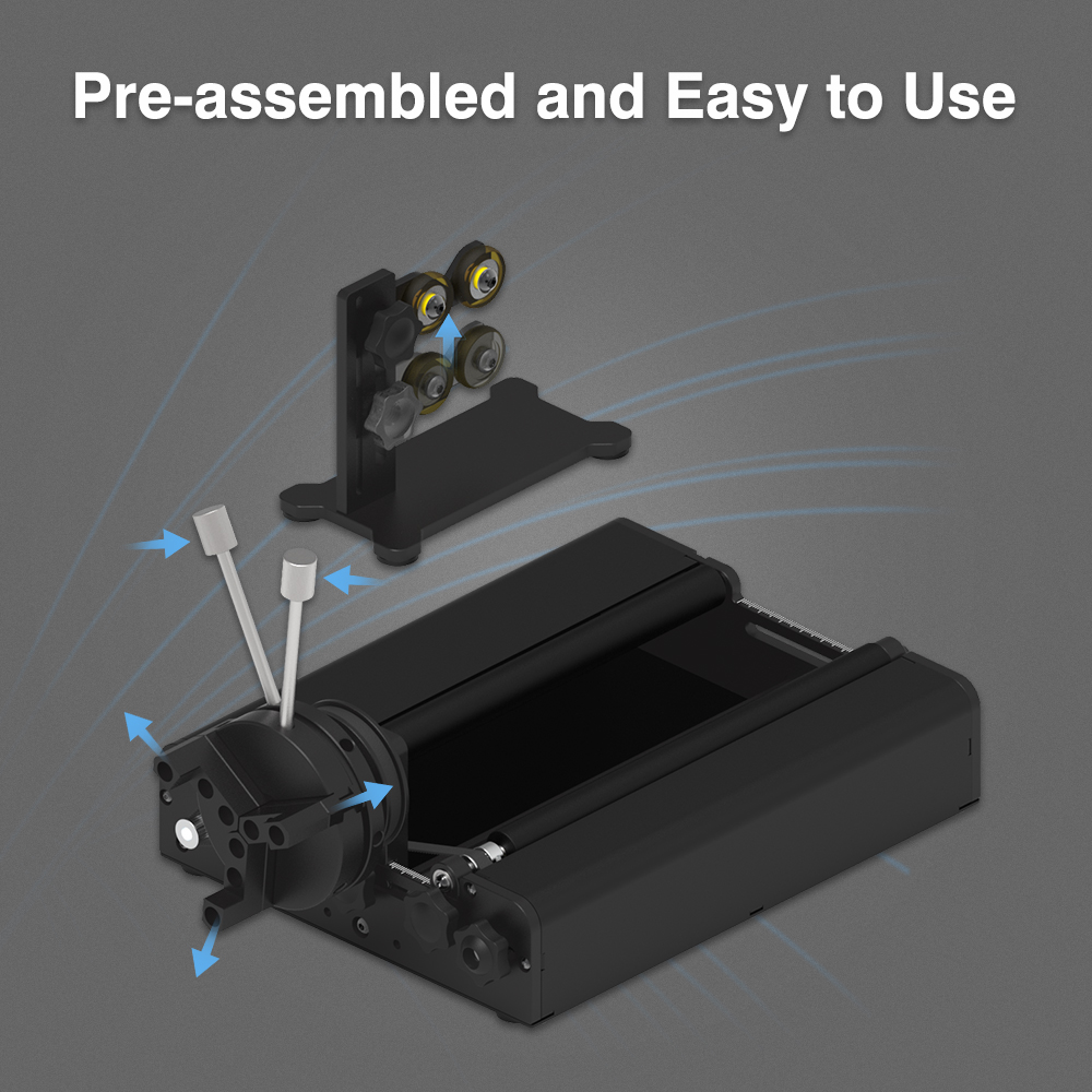 Twotrees TR2 PRO Rotary Roller - Rotary Axis Laser Engraver avis et prix