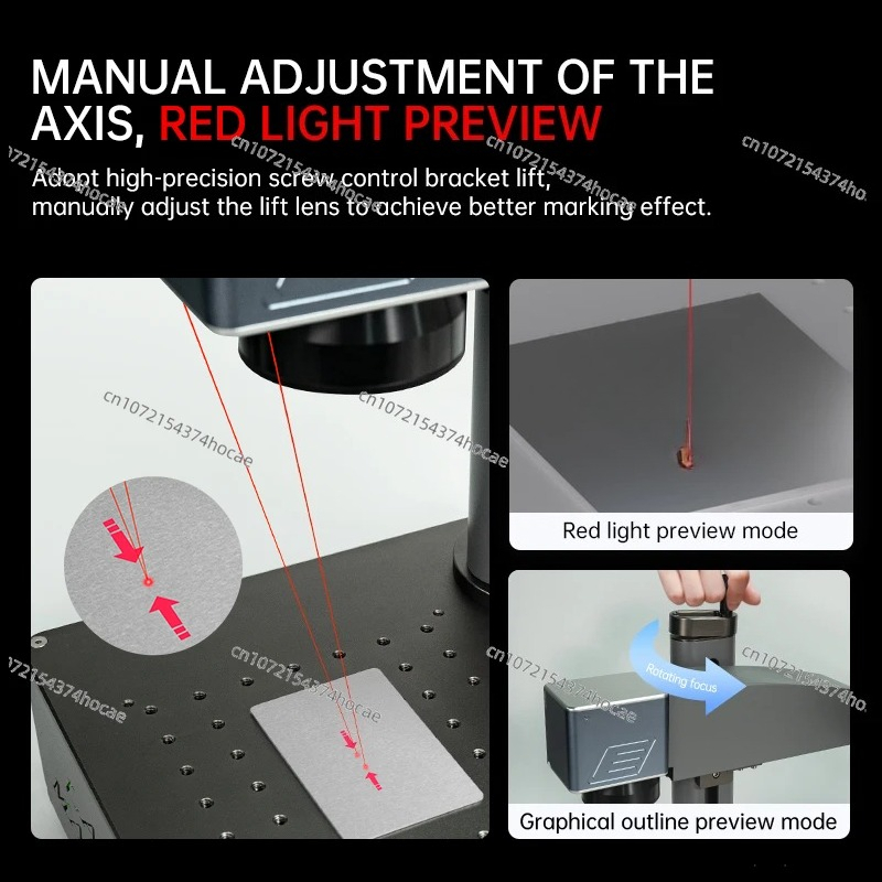 S4 20w portable fiber laser en - Industrial Laser Engraver avis et prix