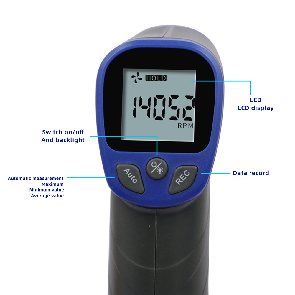 Non Contact Infrared Lasers Ta - Industrial Laser Tachometer avis et prix