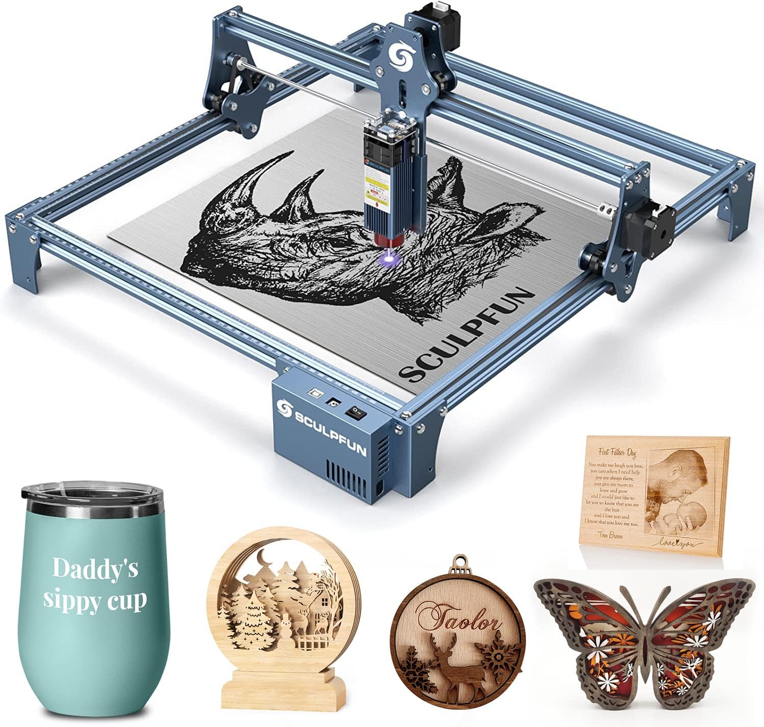 SCULPFUN S9 Laser Engraver 90W - Industrial Laser Engraver avis et prix