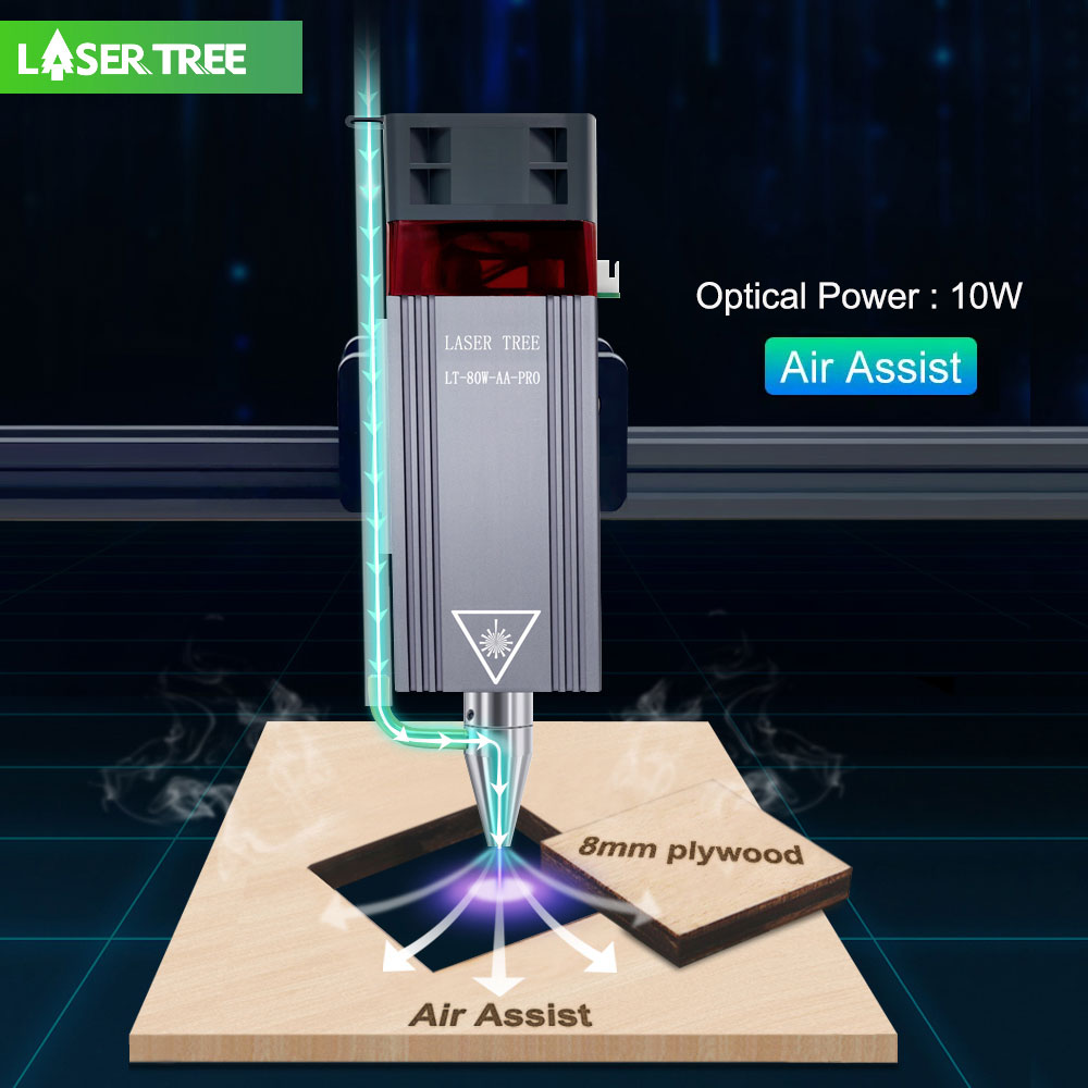 LASER TREE 20w 40W 80W Laser M - Metal Laser Cutter Head avis et prix