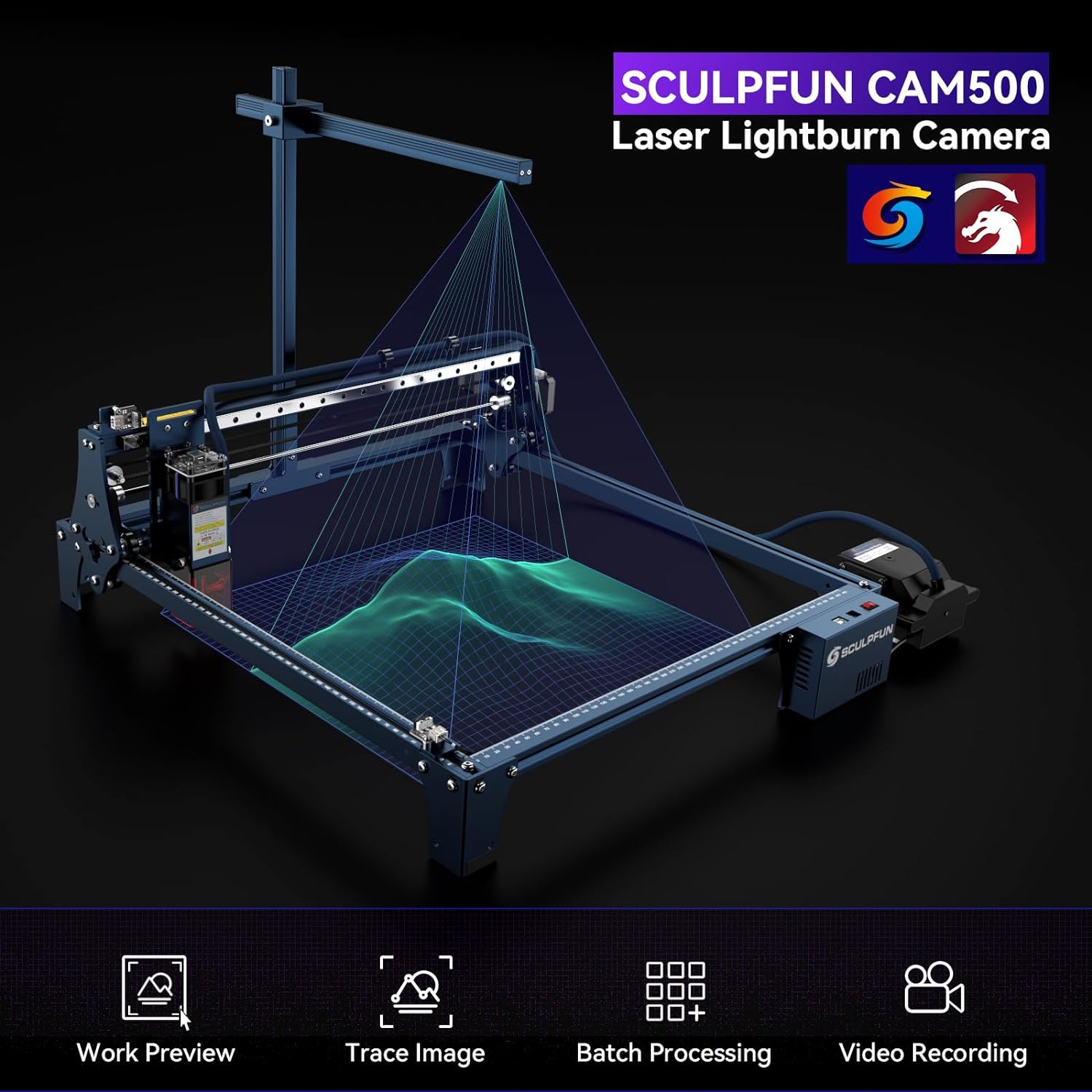 SCULPFUN Laser Engraver Camera - Industrial Laser Engraver avis et prix