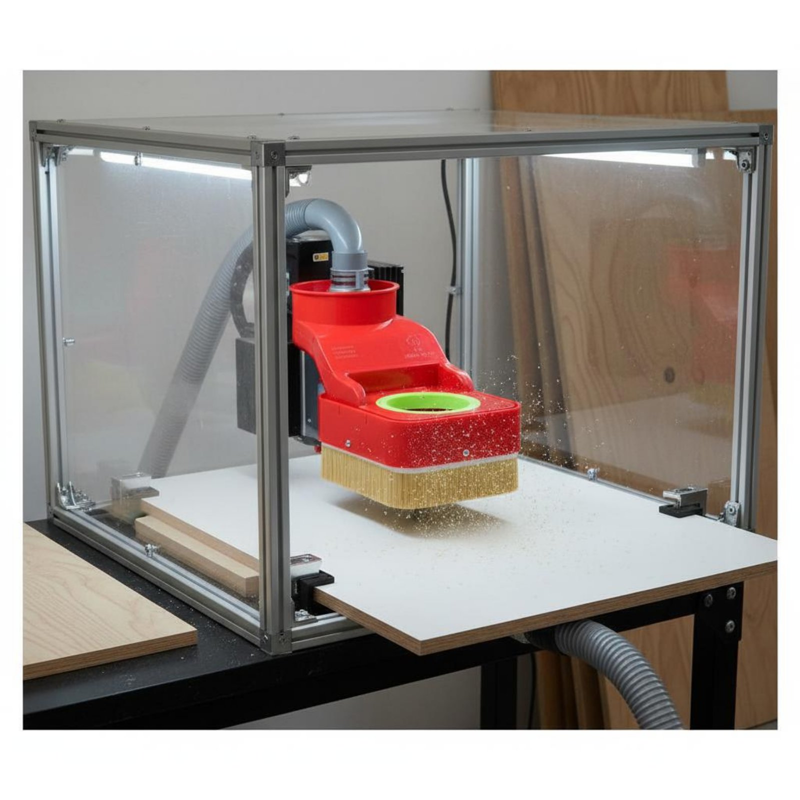 CNC Router Dust Shoe Woodworki - Cnc Router Machine avis et prix