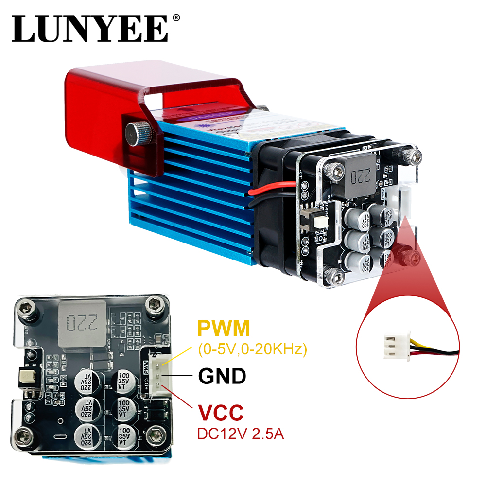 LUNYEE Laser Module 80W 40W Wi - Industrial Laser Engraver avis et prix