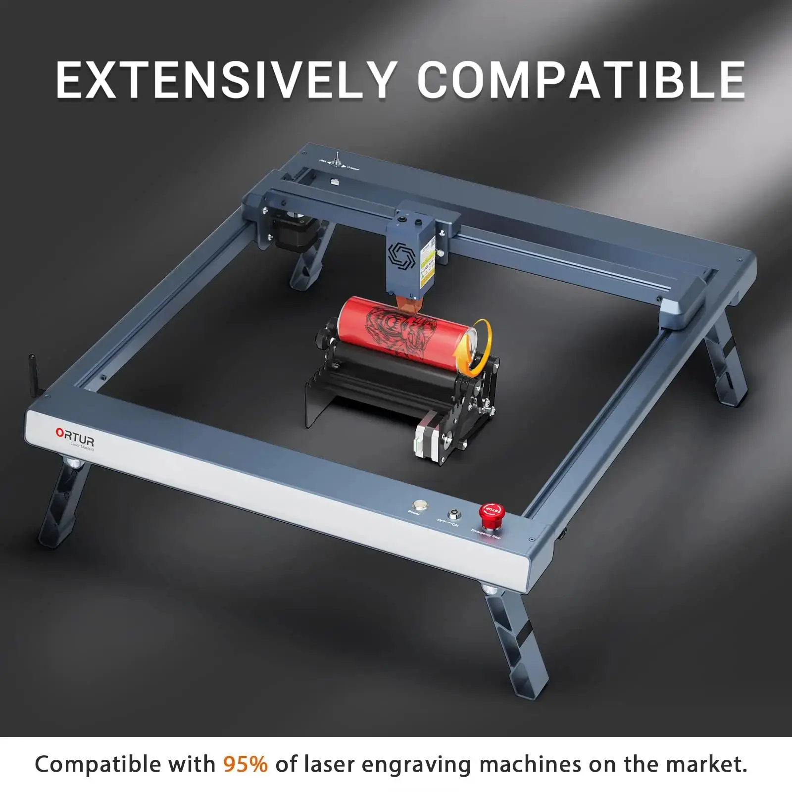 ORTUR Laser Rotary Roller Tool - Rotary Axis Laser Engraver avis et prix