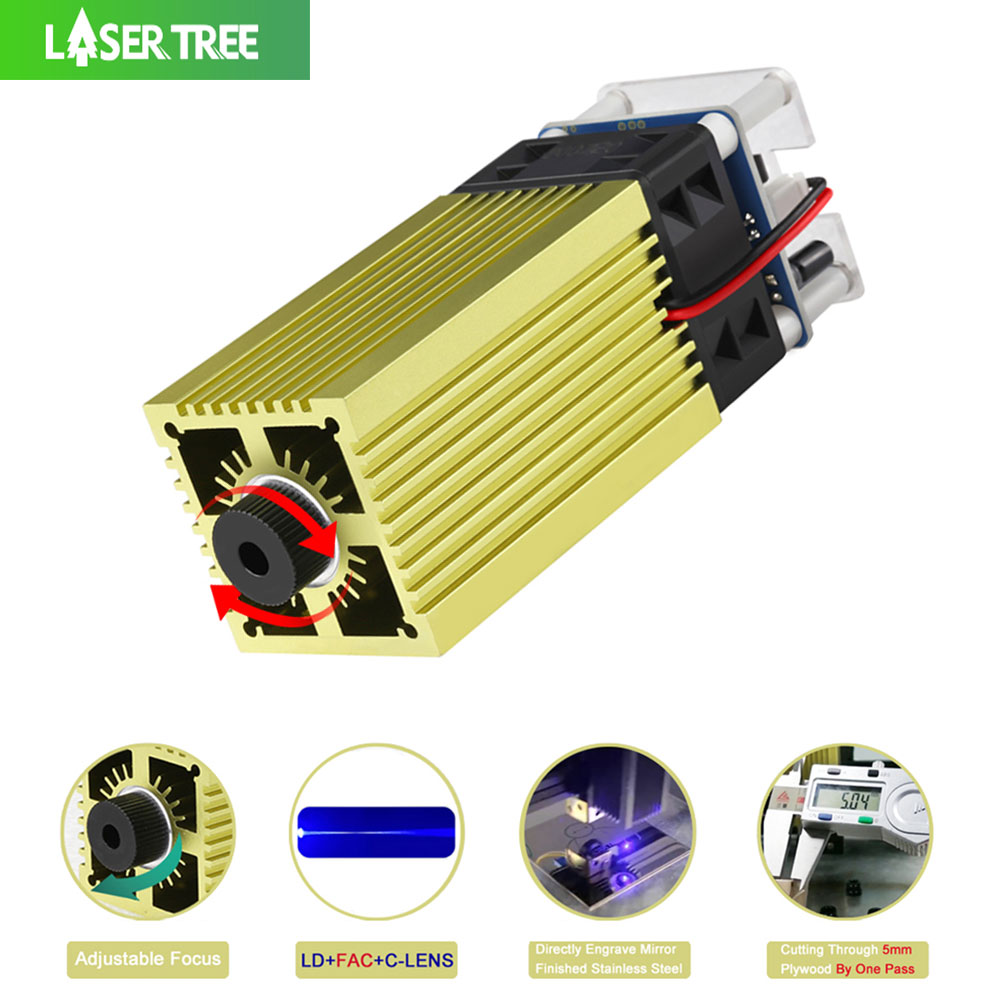 LASER TREE 4W 5W Laser Module  - Metal Laser Cutter Head avis et prix