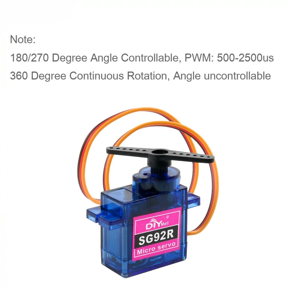 4PCS 9g SG92R Micro Servo Plas - Servo Motor Cnc avis et prix