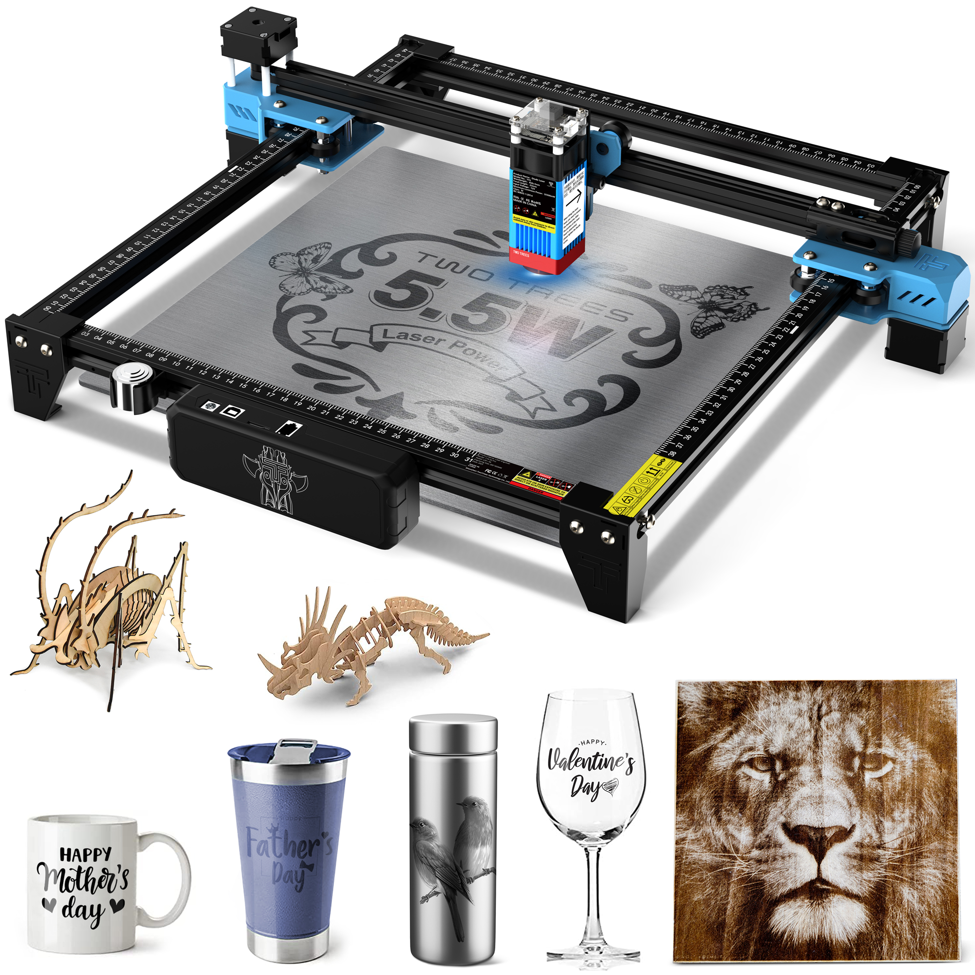 TwoTrees TTS-55 PRO CNC Laser  - Fiber Laser Cutting Machine avis et prix