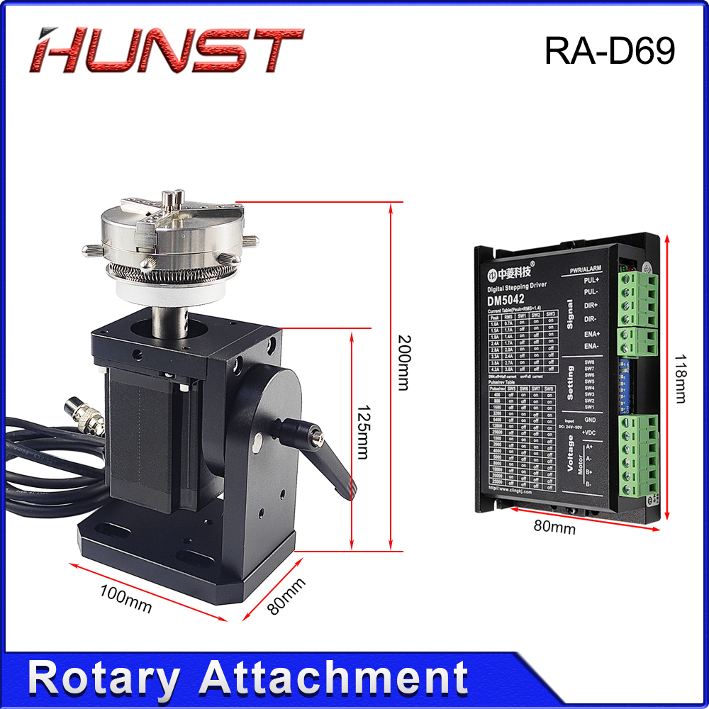 Hunst D69 D60 Laser Marking Ma - Rotary Axis Laser Engraver avis et prix