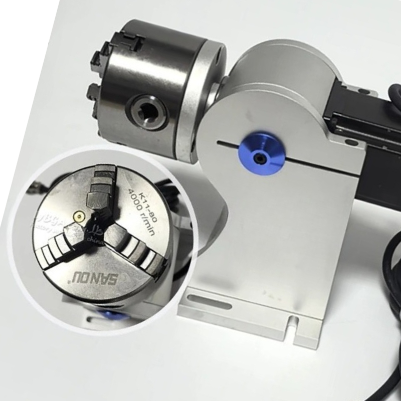 New D80 80mm Chuck A Axis Nema - Rotary Axis Laser Engraver avis et prix