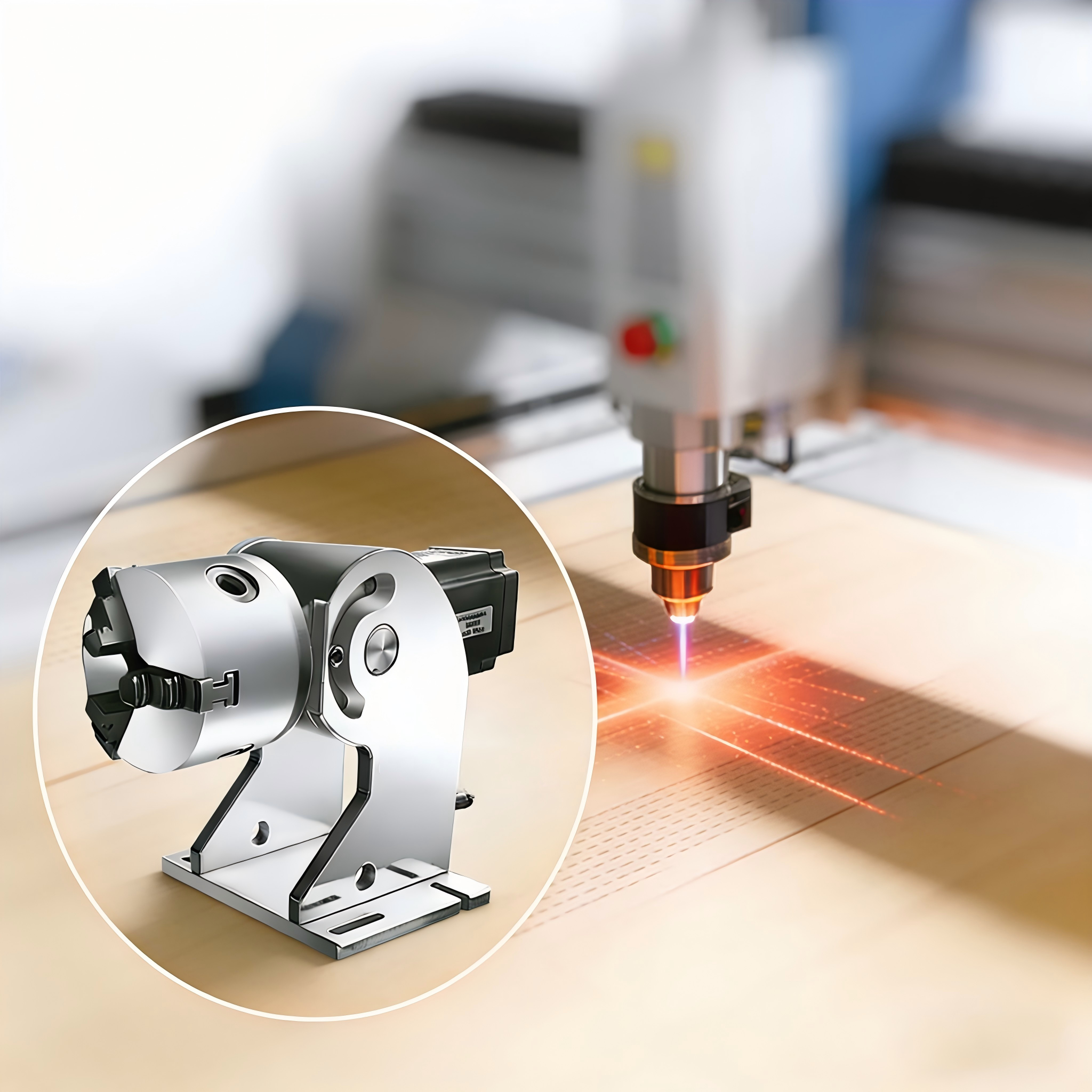360° Laser Engraver Rotary Axi - Rotary Axis Laser Engraver avis et prix