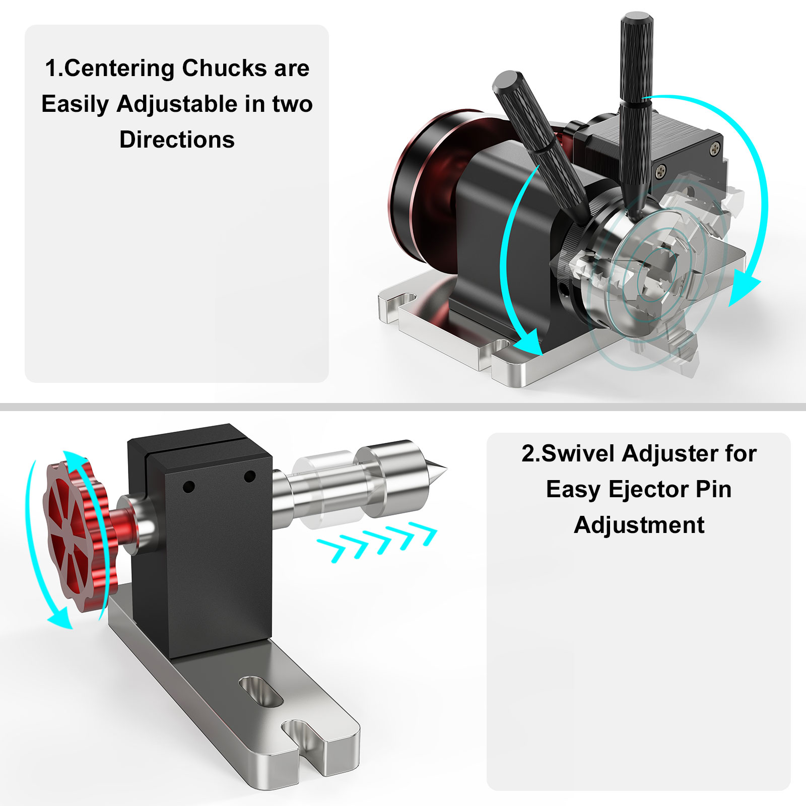 Twotrees 4th Axis Rotary Modul - Rotary Axis Laser Engraver avis et prix